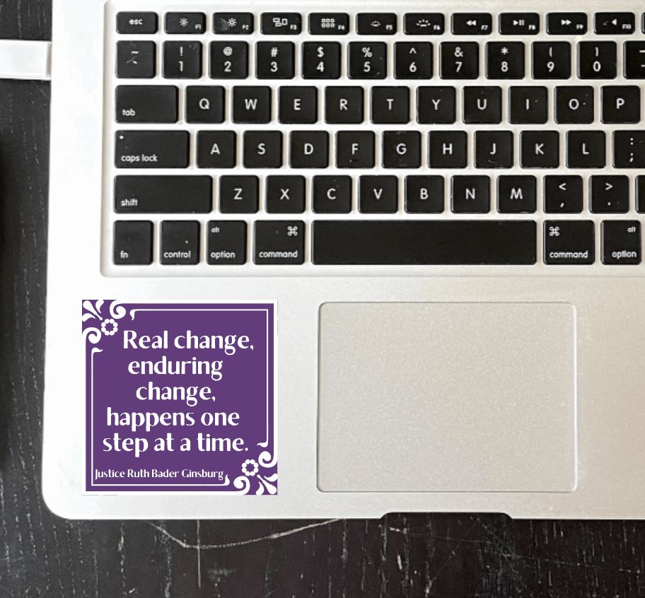 RBG - Change Vinyl Sticker
