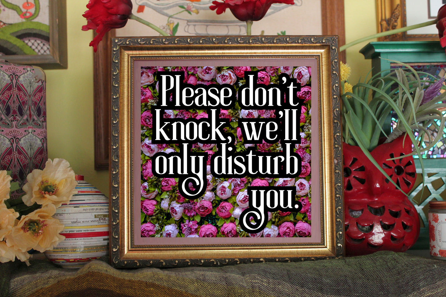 Please Don't Knock, We'll Only Disturb You Print