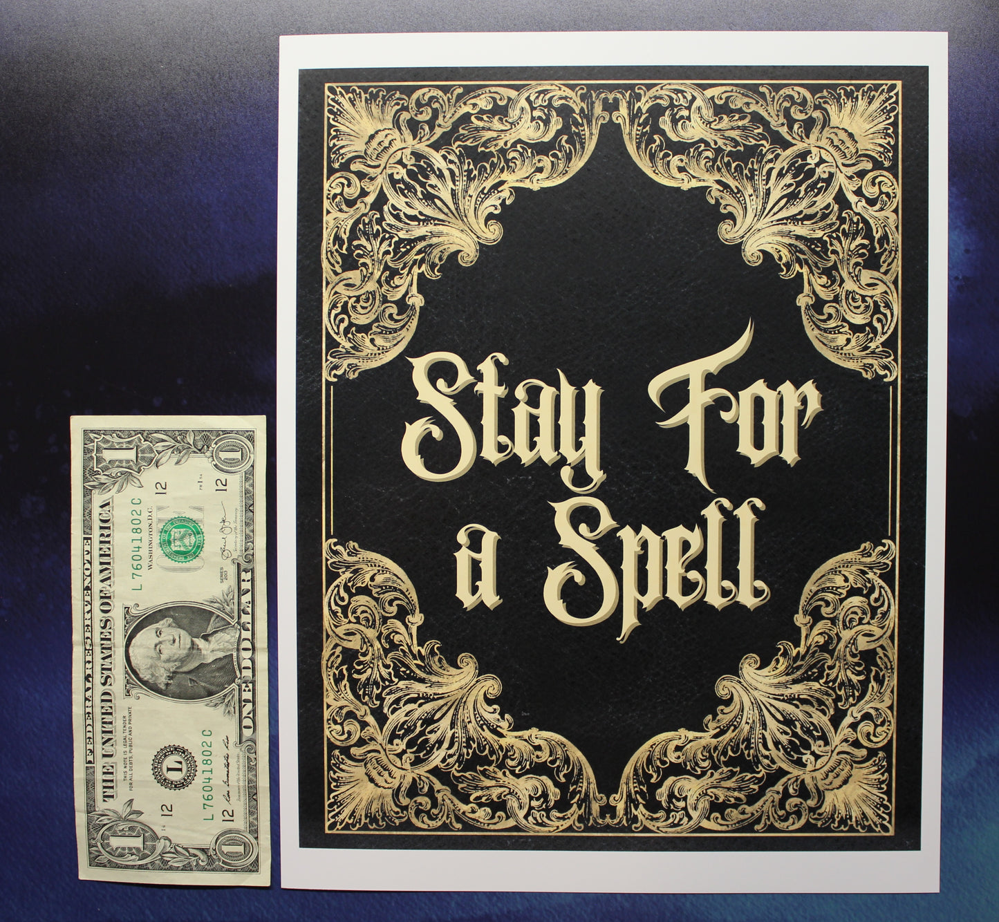 Stay For A Spell Print