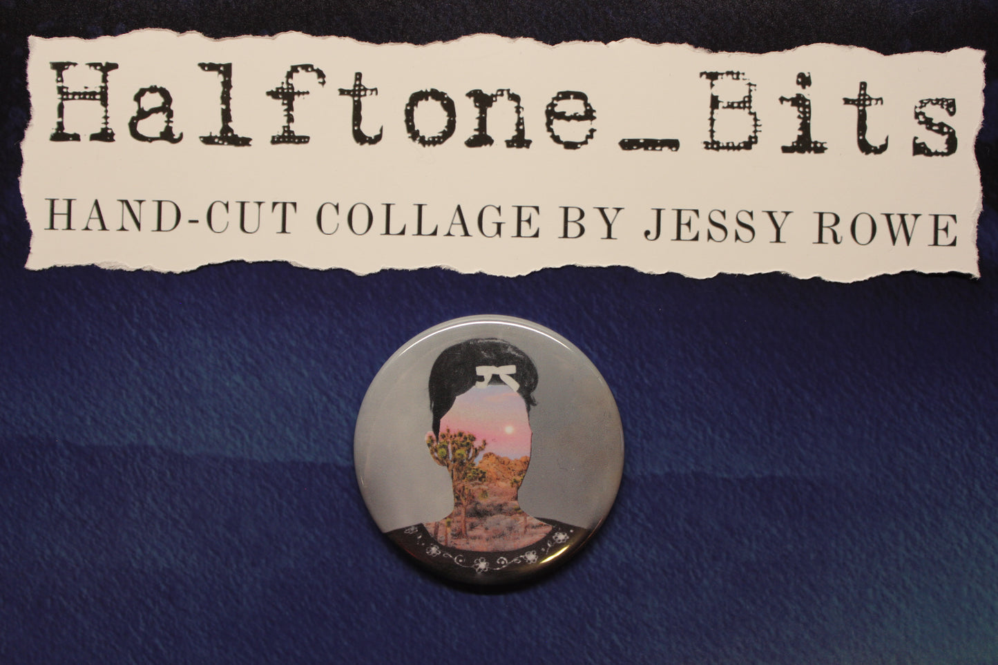 Artist Collaboration Hot Head Button, Magnet, or Bottle Opener