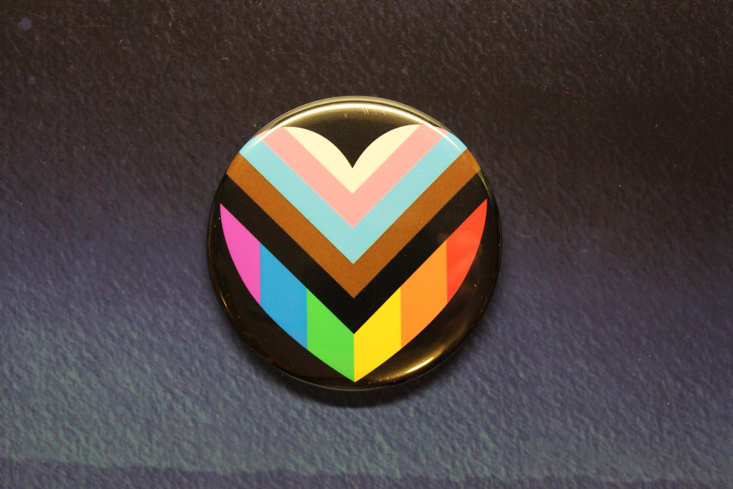 Pride Flag Button Magnet or Bottle Opener