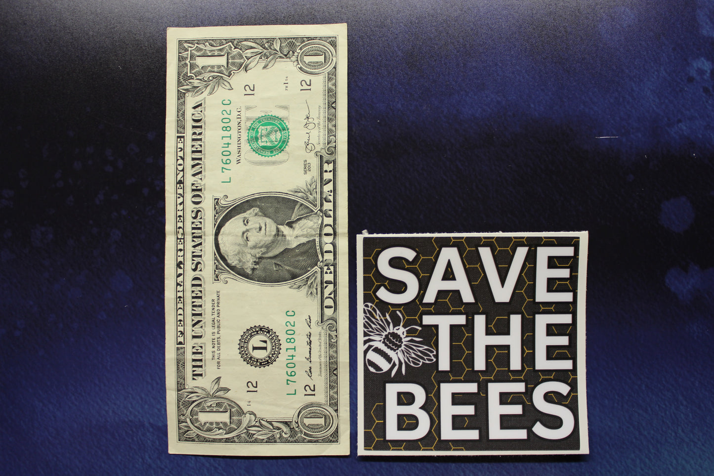 Save The Bees Vinyl Sticker