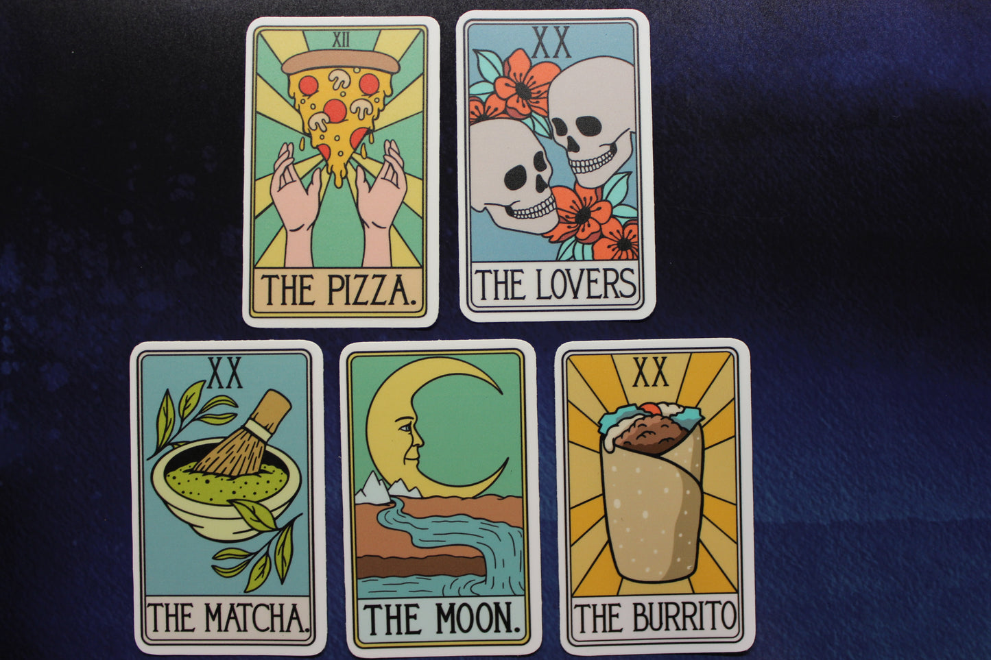 Mock Tarot Vinyl Stickers