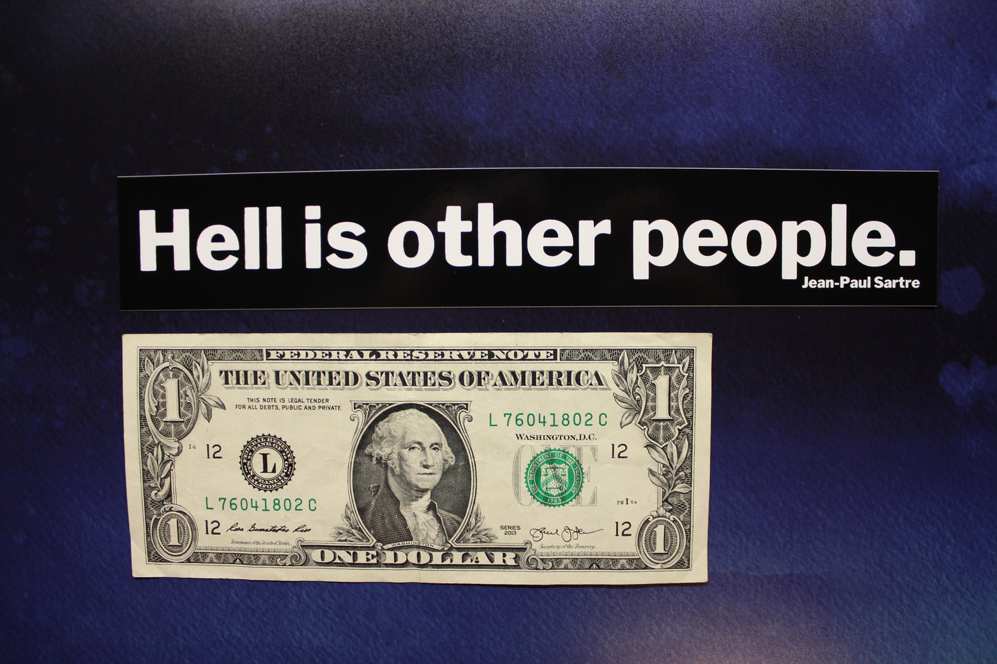 Hell Is Other People Vinyl Sticker