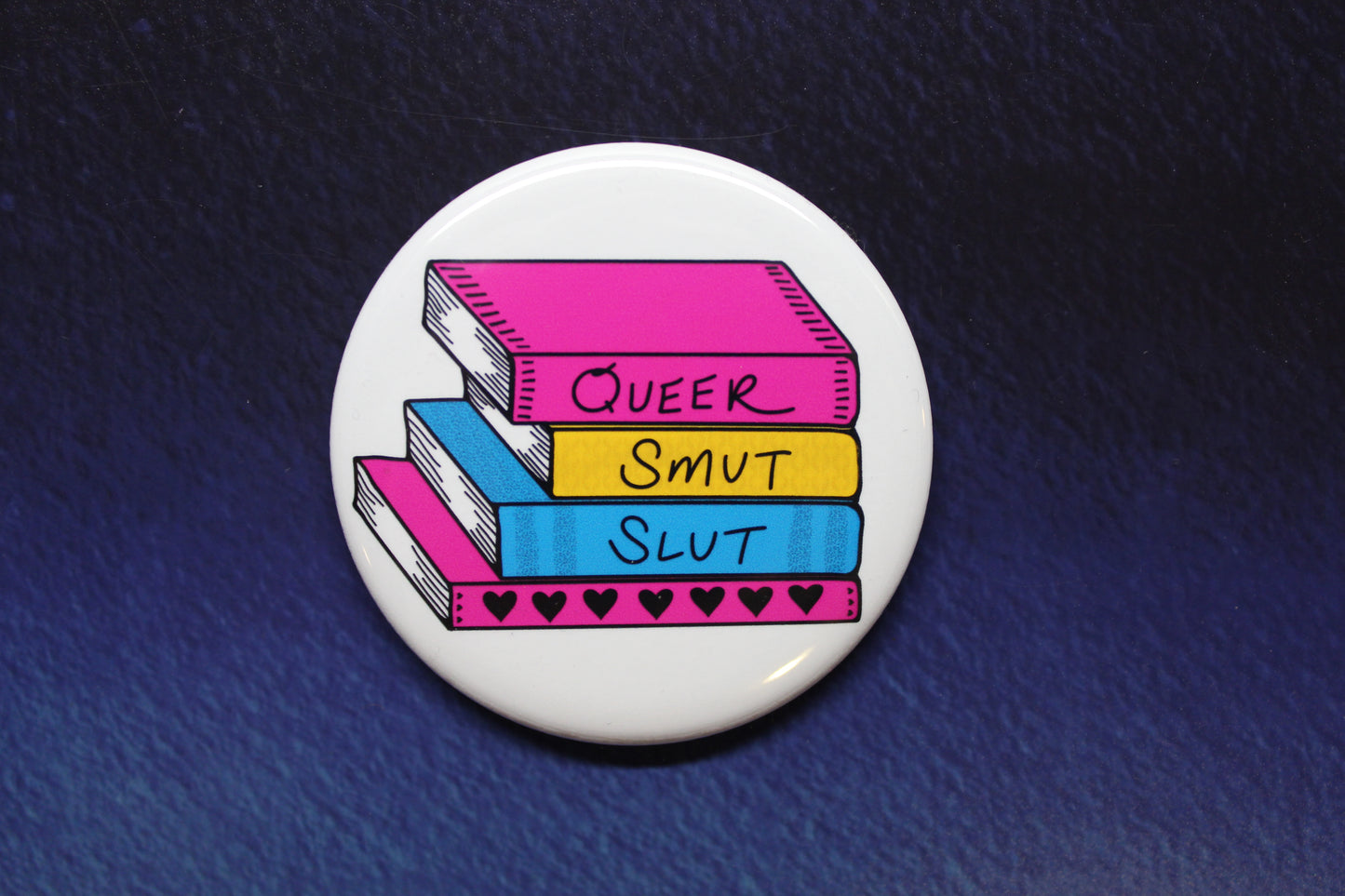 Queer Smut Slut Button Magnet or Bottle Opener
