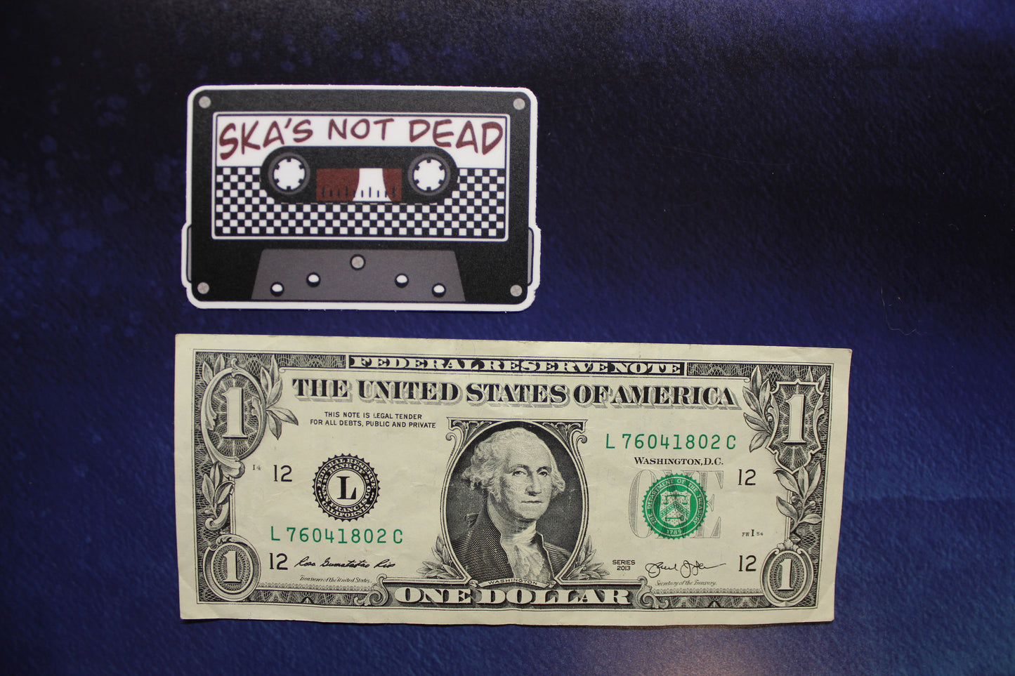 Ska's Not Dead Vinyl Sticker