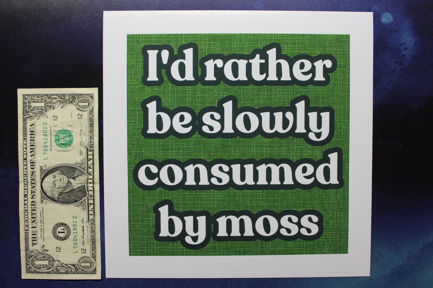 Moss Print Ready to Frame