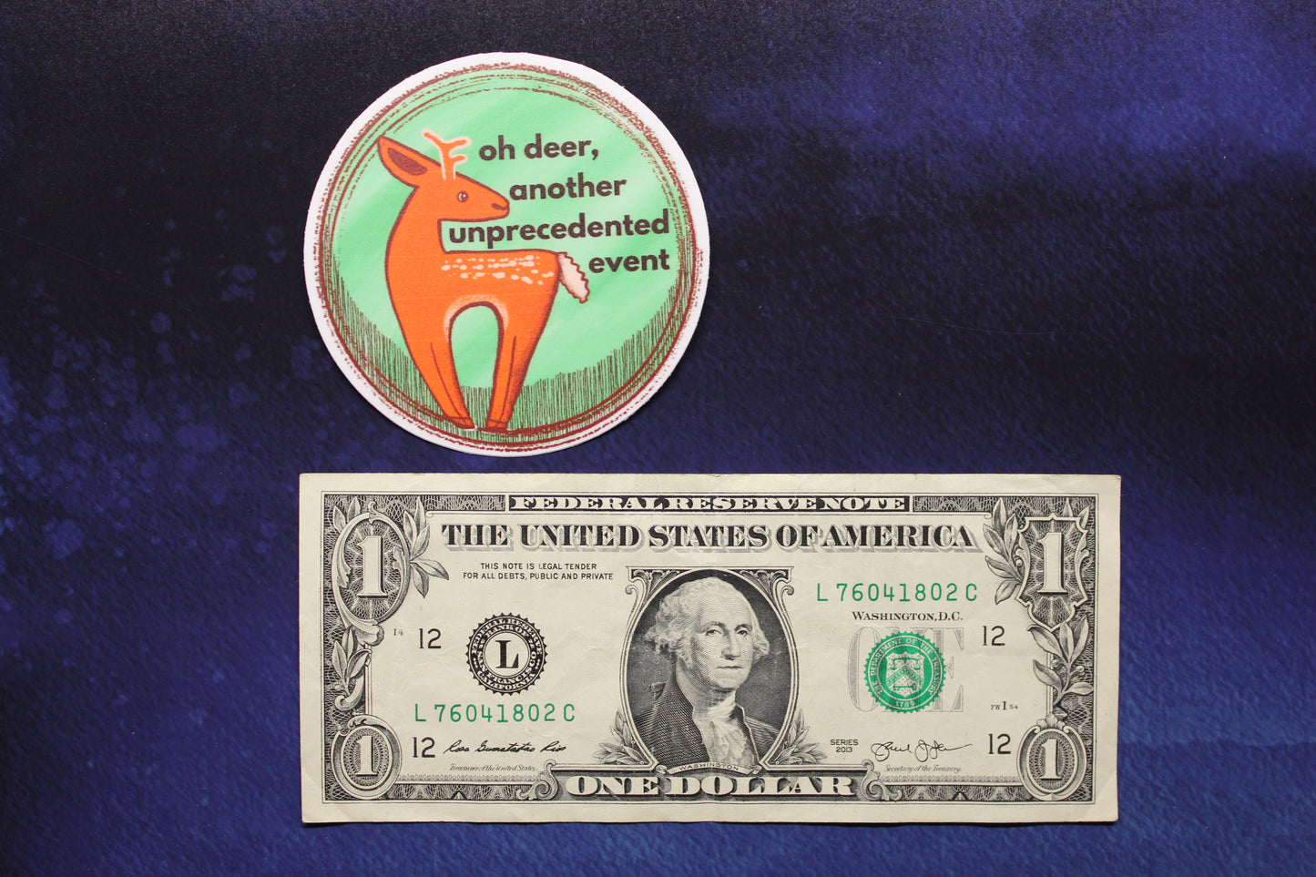 Oh Deer... Vinyl Sticker