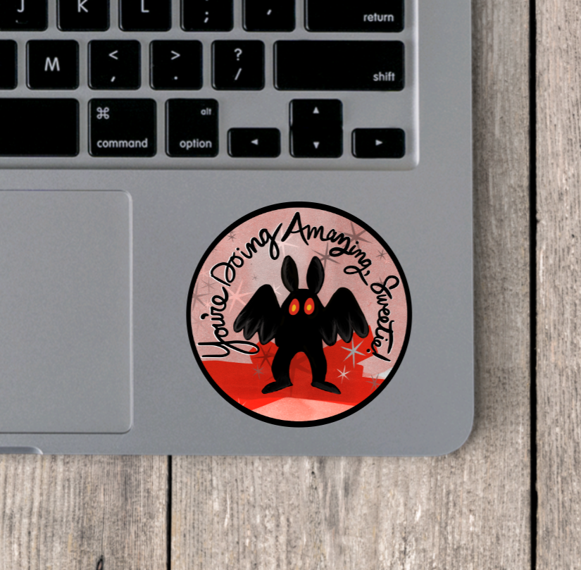 Kris Kryptid Vinyl Sticker