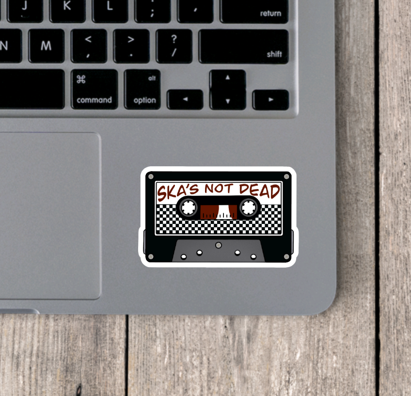 Ska's Not Dead Vinyl Sticker