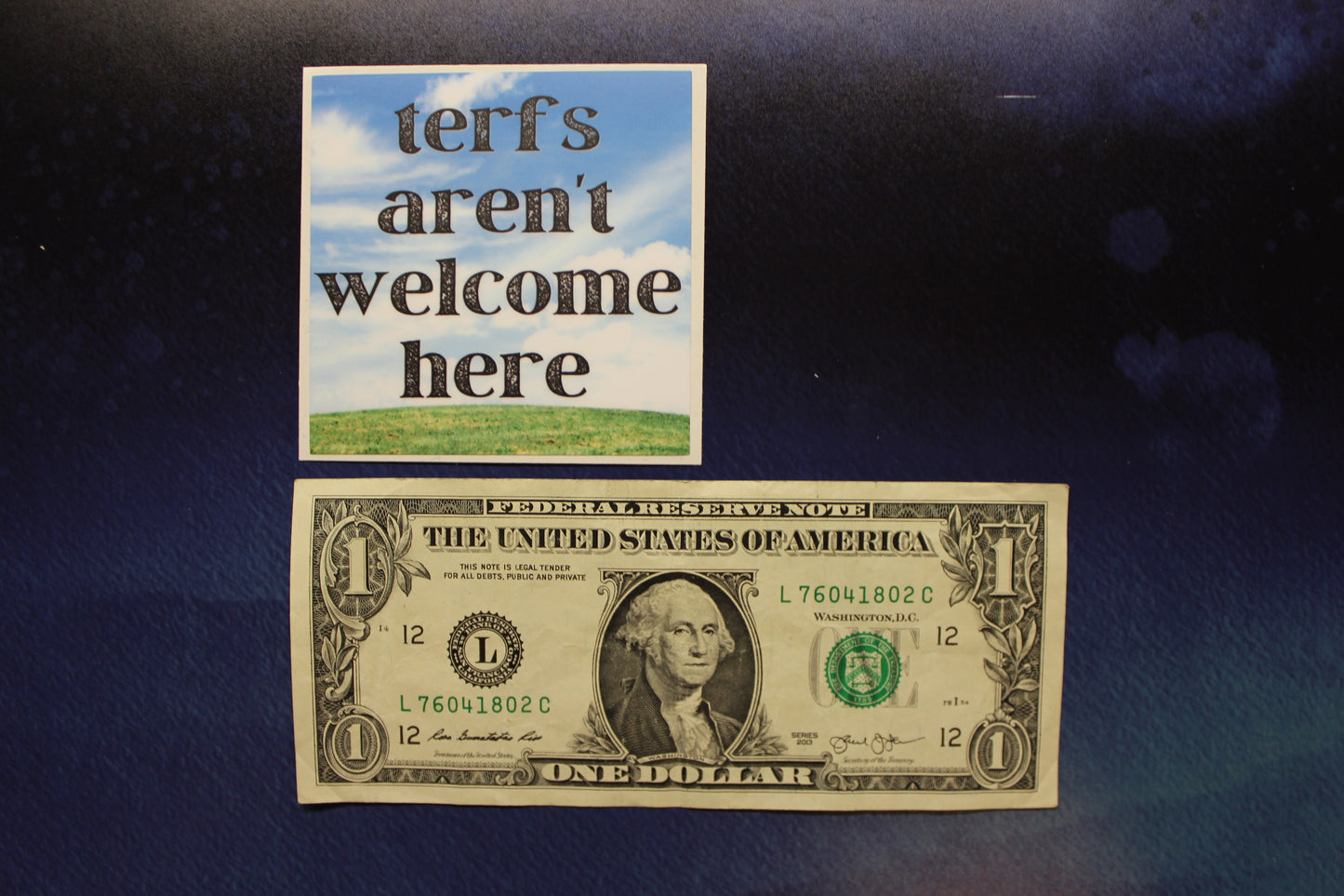 Terfs Aren't Welcome Here Vinyl Sticker