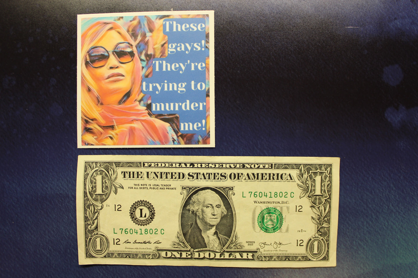 Tanya McQuoid Vinyl Sticker