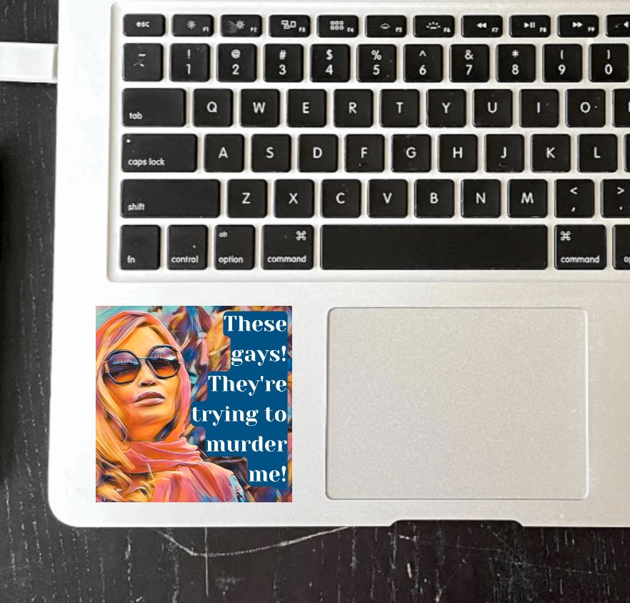 Tanya McQuoid Vinyl Sticker
