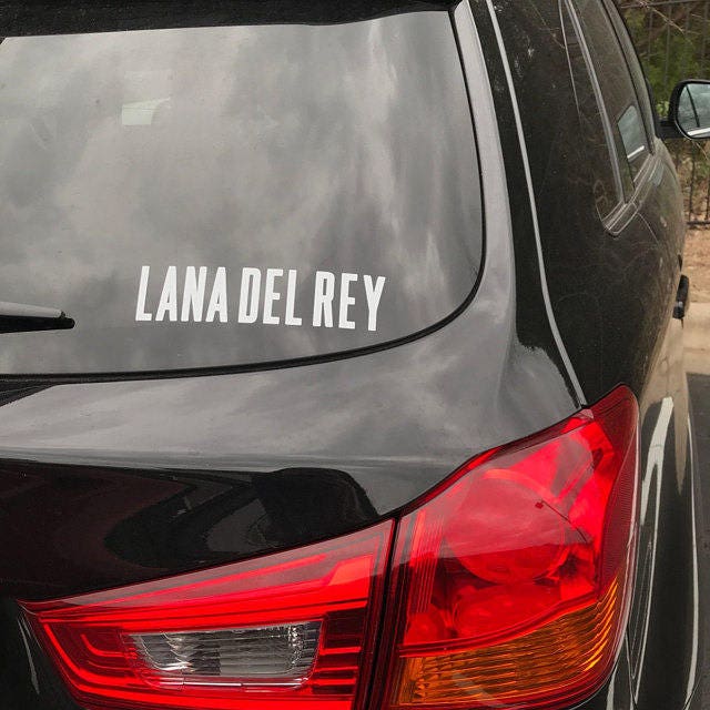Lana DeI Rey Vinyl Decal