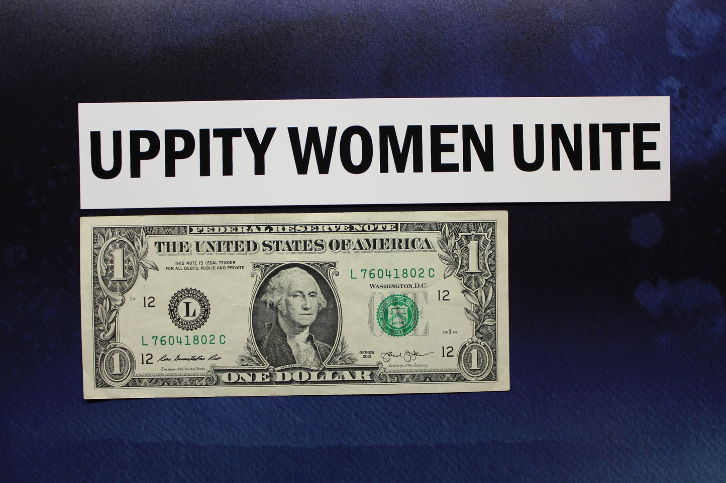 Uppity Women Unite Vinyl Vinyl Bumper Sticker Political Liberal Car Laptop Resistance