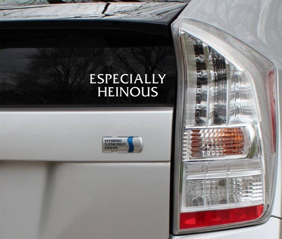 Law & Order SVU Especially Heinous Vinyl Decal