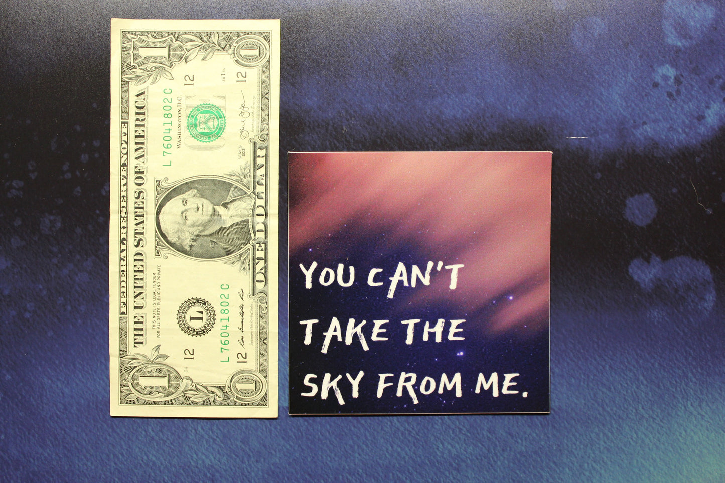 You can't take the sky from me Firefly Ballad of Serenity Vinyl Bumper Sticker Car Laptop Bike Thermos