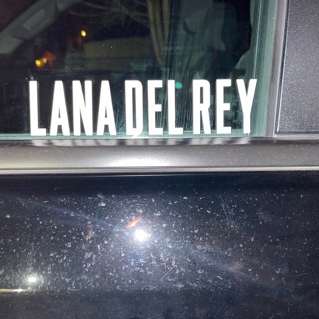 Lana DeI Rey Vinyl Decal