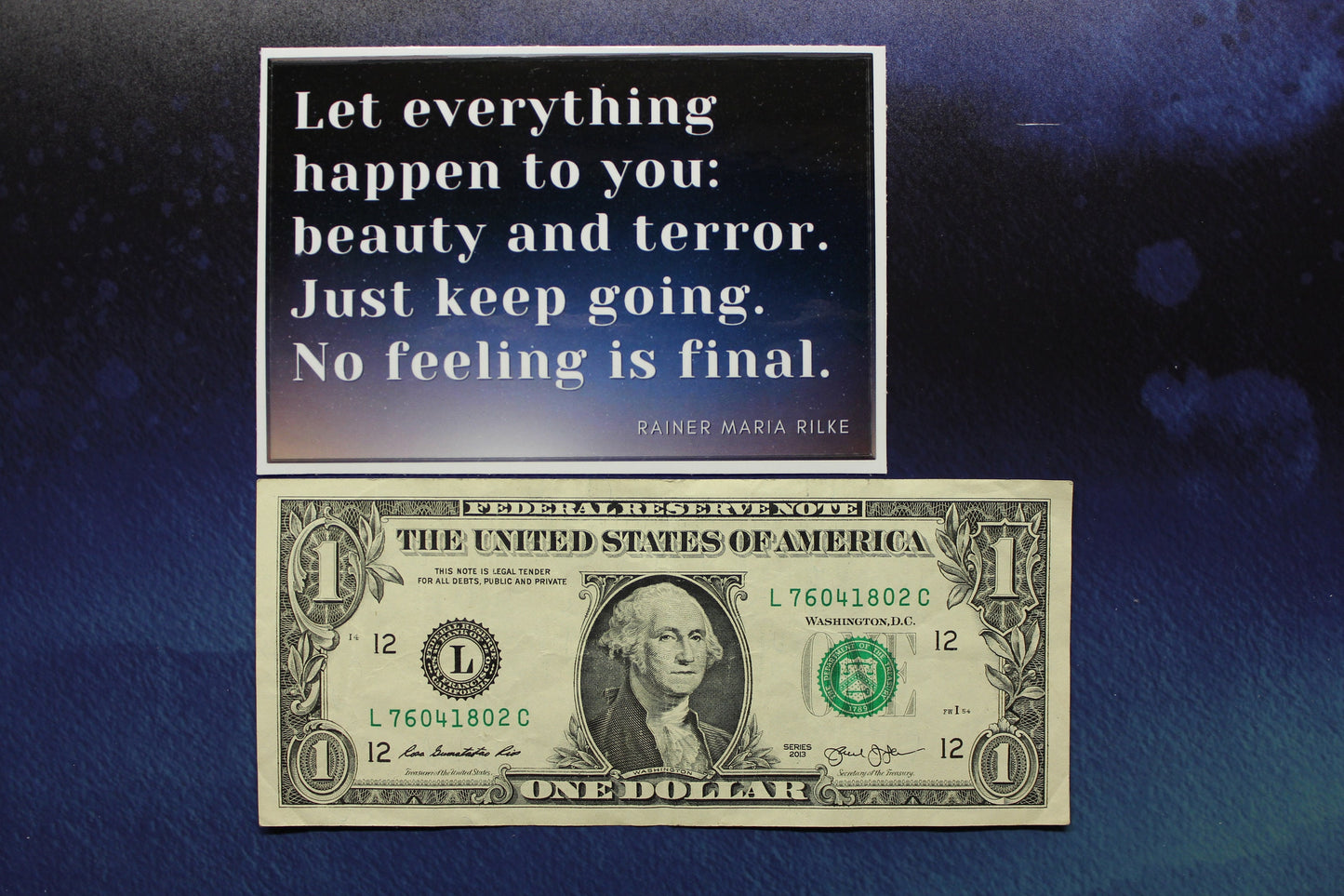 Rainer Maria Rilke Sticker