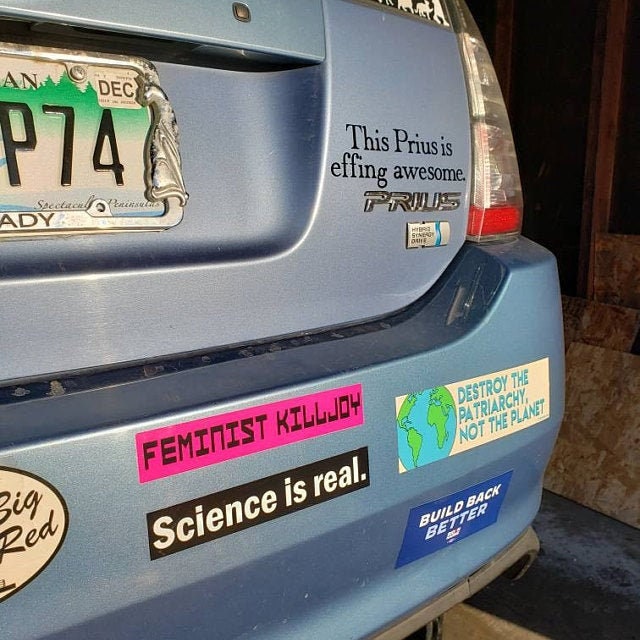 Science Is Real Vinyl Bumper Sticker Car Bike Guitar Laptop