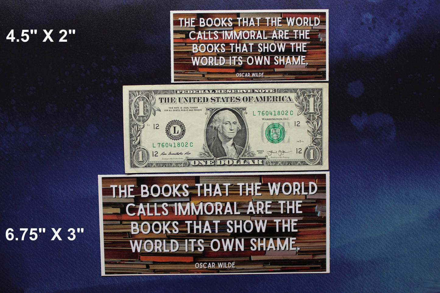 Banned Books Vinyl Sticker