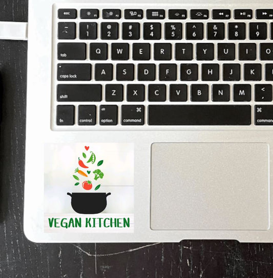 Vegan Kitchen Vinyl Sticker