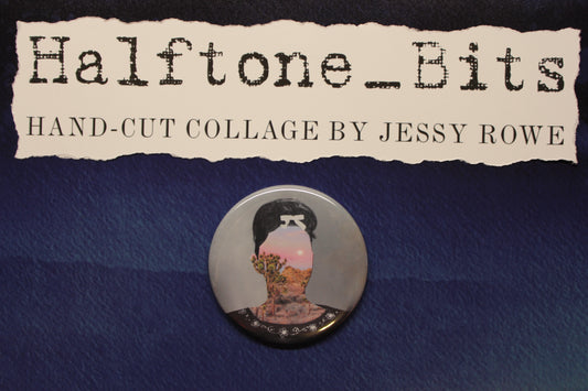 Artist Collaboration Hot Head Button, Magnet, or Bottle Opener