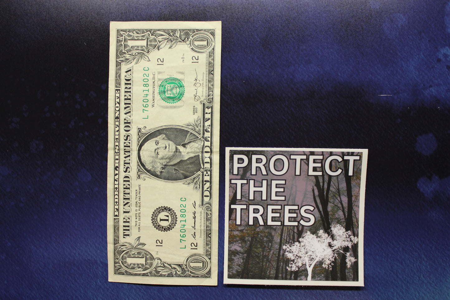 Protect The Trees Vinyl Sticker
