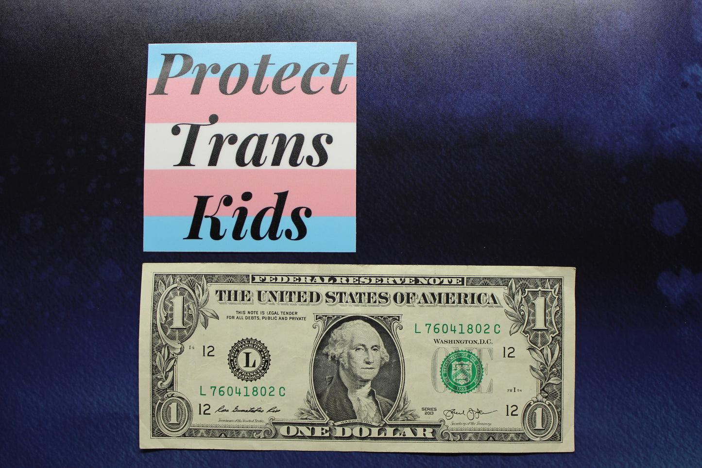 Protect Trans Kids Vinyl Sticker