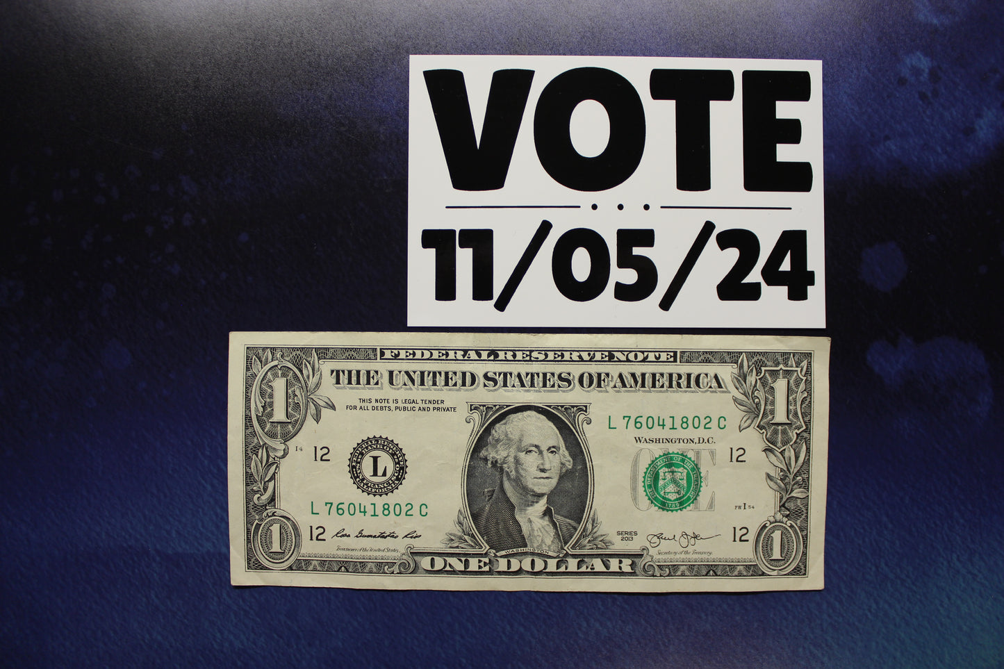 Vote 2024 Vinyl Sticker