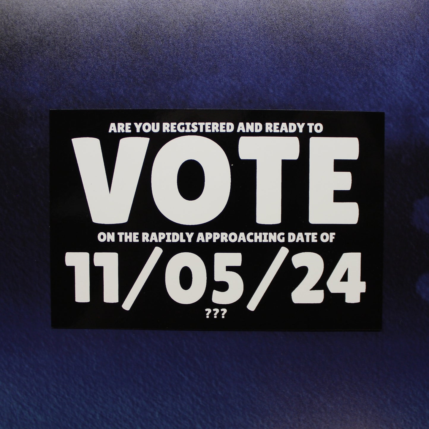 Vote 2024 Vinyl Sticker