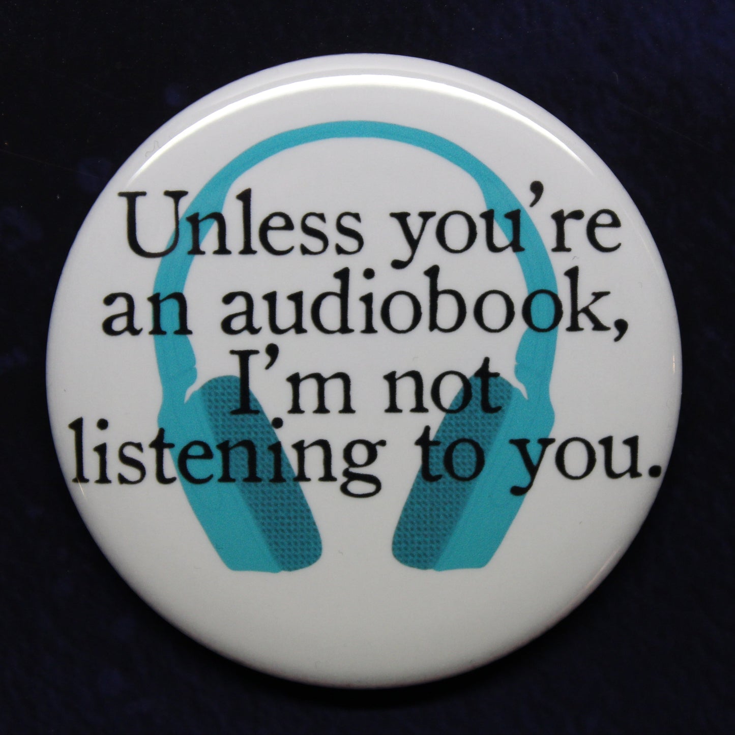 Audiobook Button or Magnet