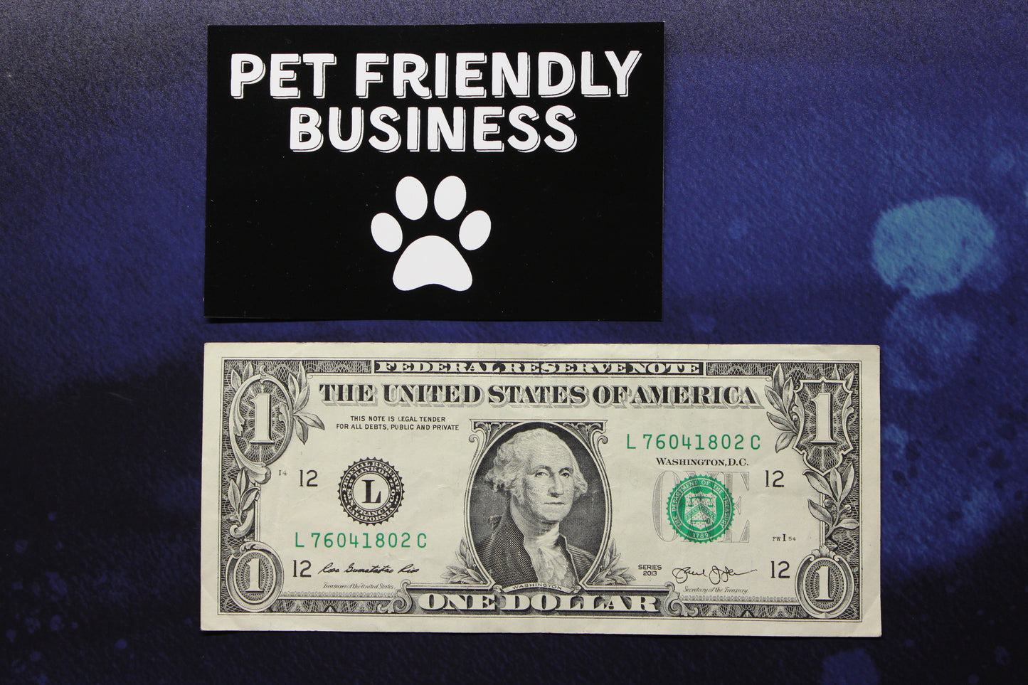 Pet Friendly Business Vinyl Sticker