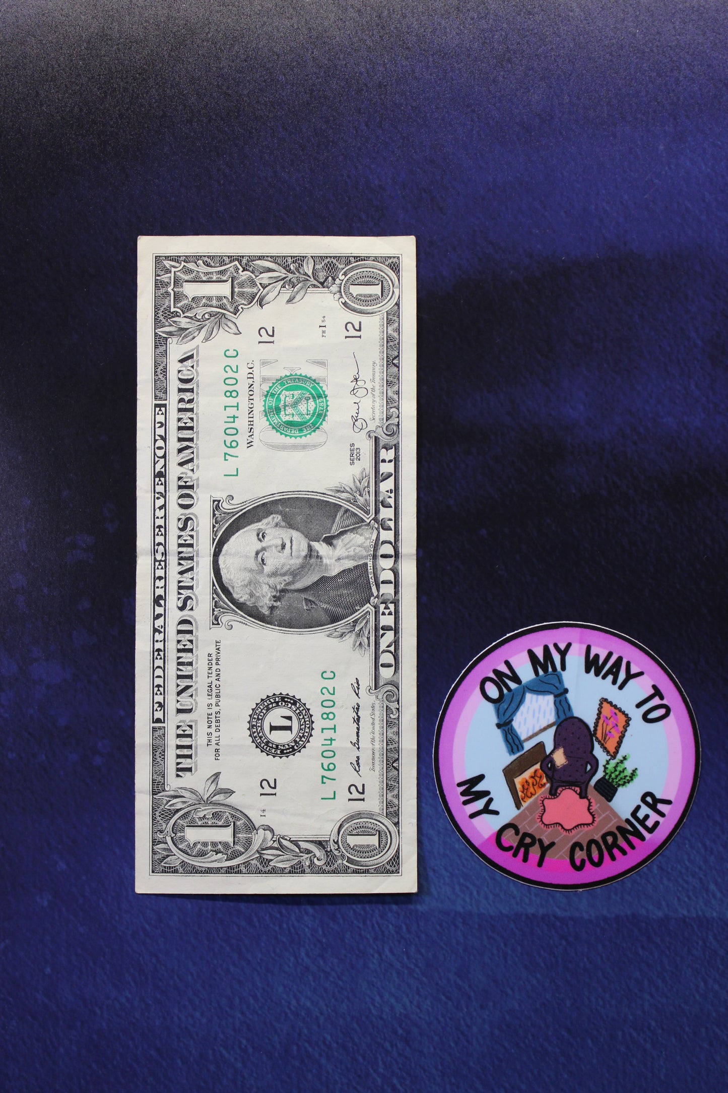 Cry Corner Vinyl Sticker