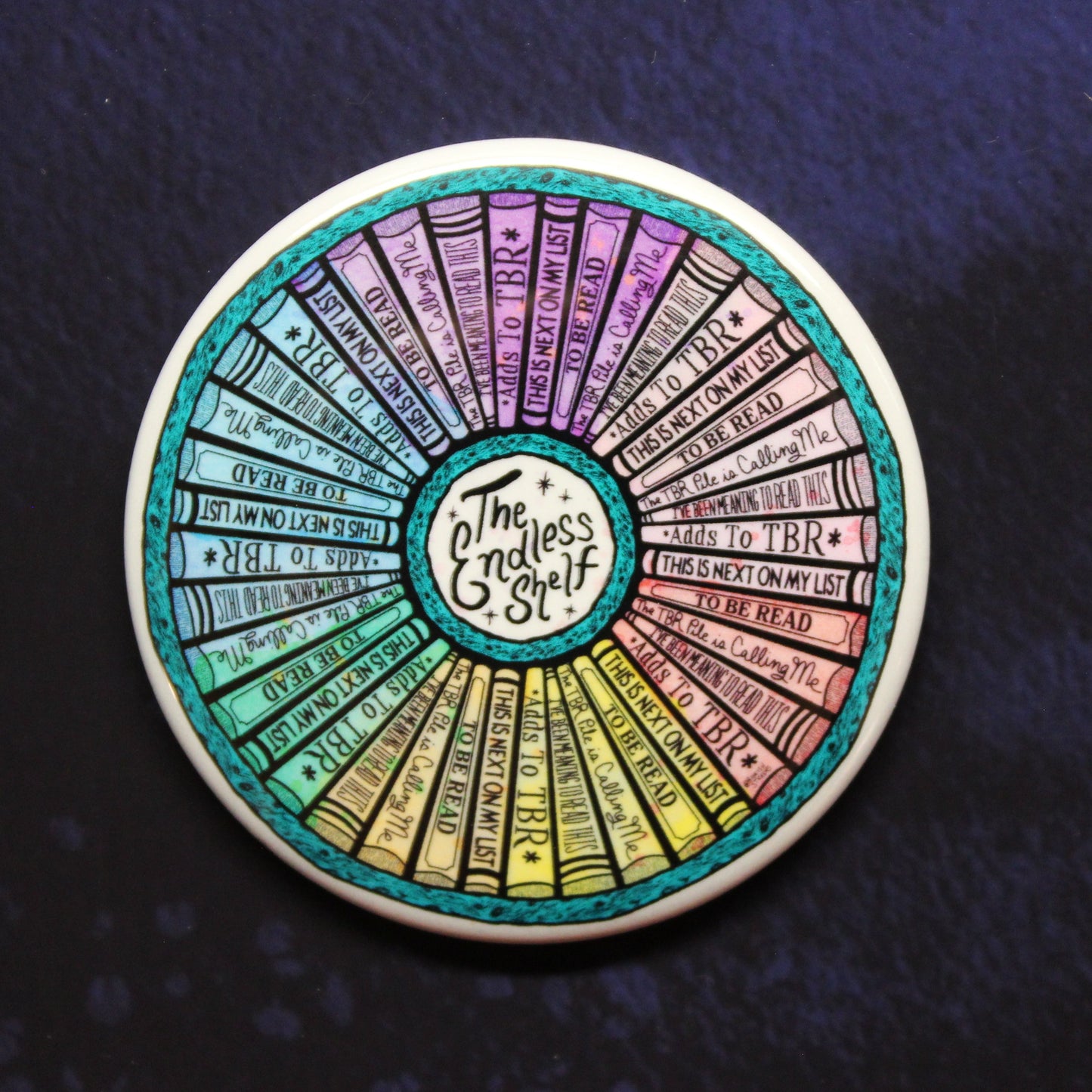 The Endless Shelf Button or Magnet