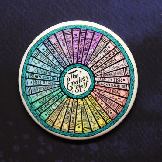 The Endless Shelf Button or Magnet