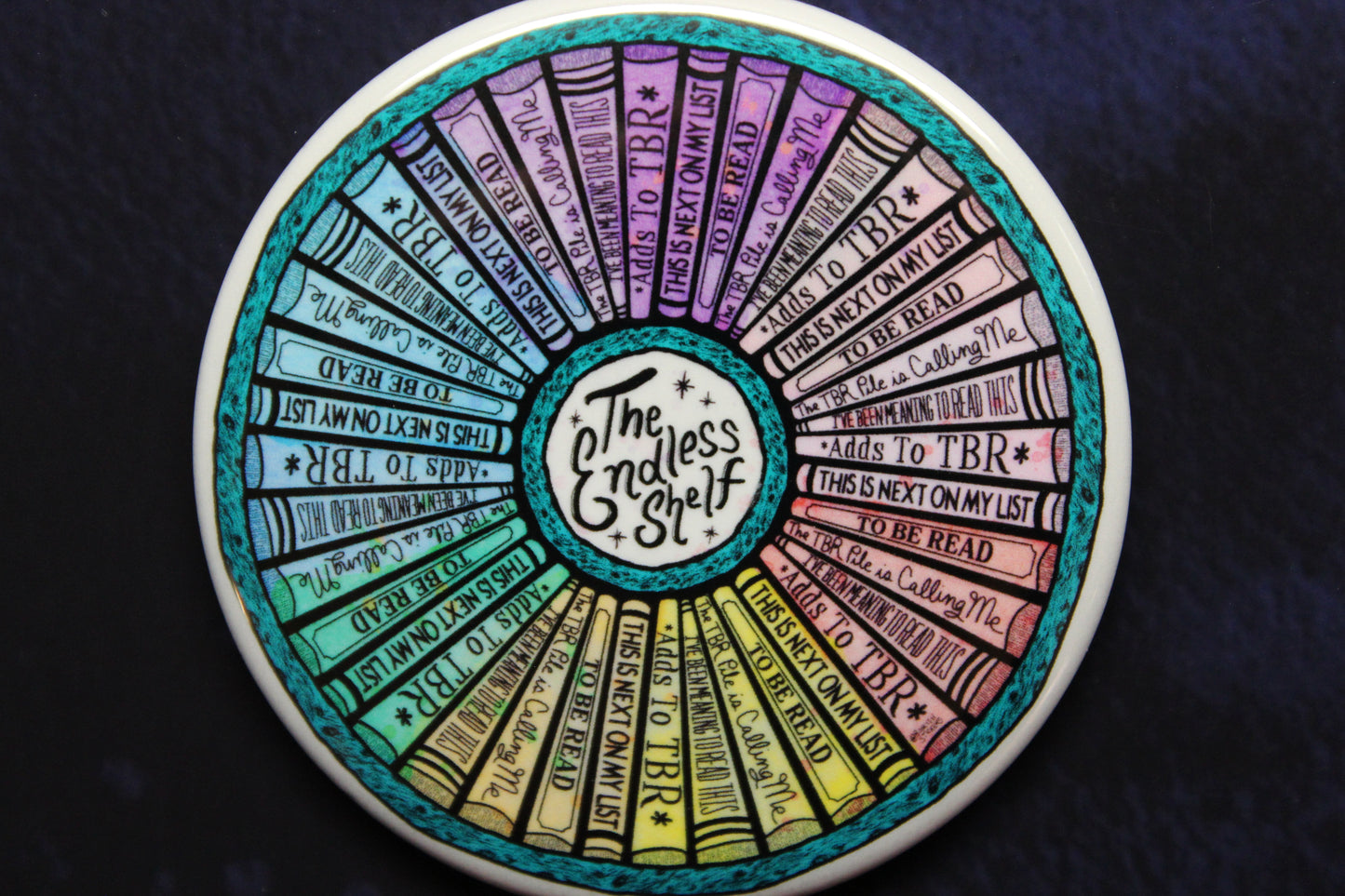 The Endless Shelf Button or Magnet