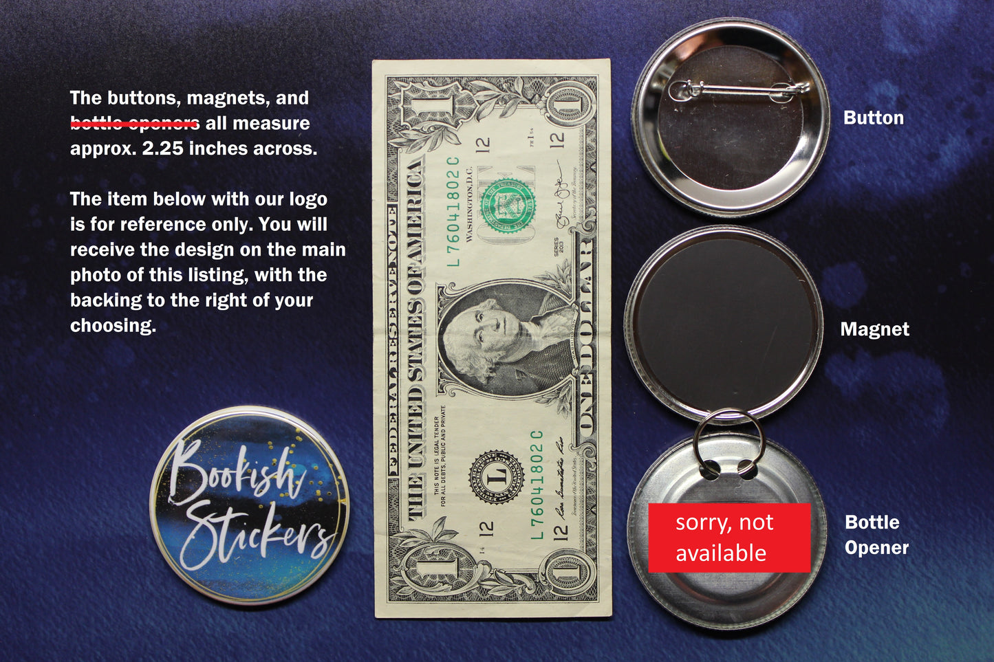 Pansexual Pride Books Button or Magnet