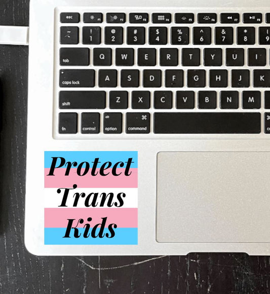 Protect Trans Kids Vinyl Sticker