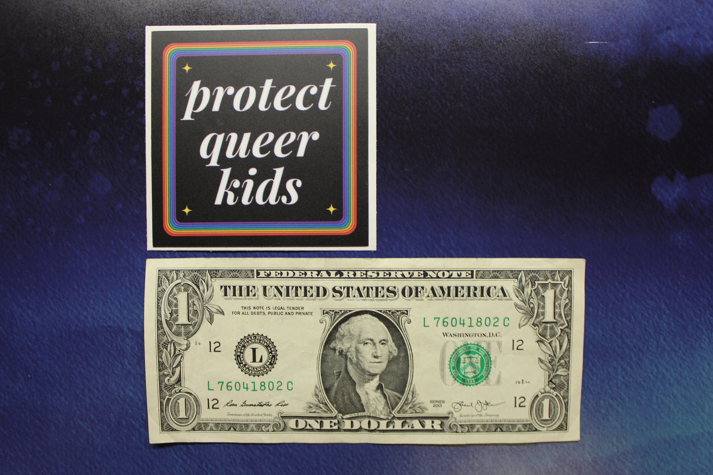 Protect Queer Kids Vinyl Sticker
