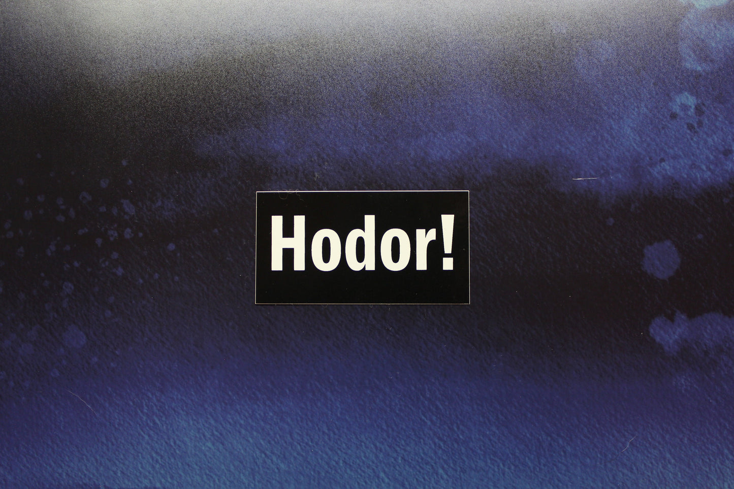 Hodor TINY Game of Thrones mini vinyl sticker car laptop bike bumper guitar helmet