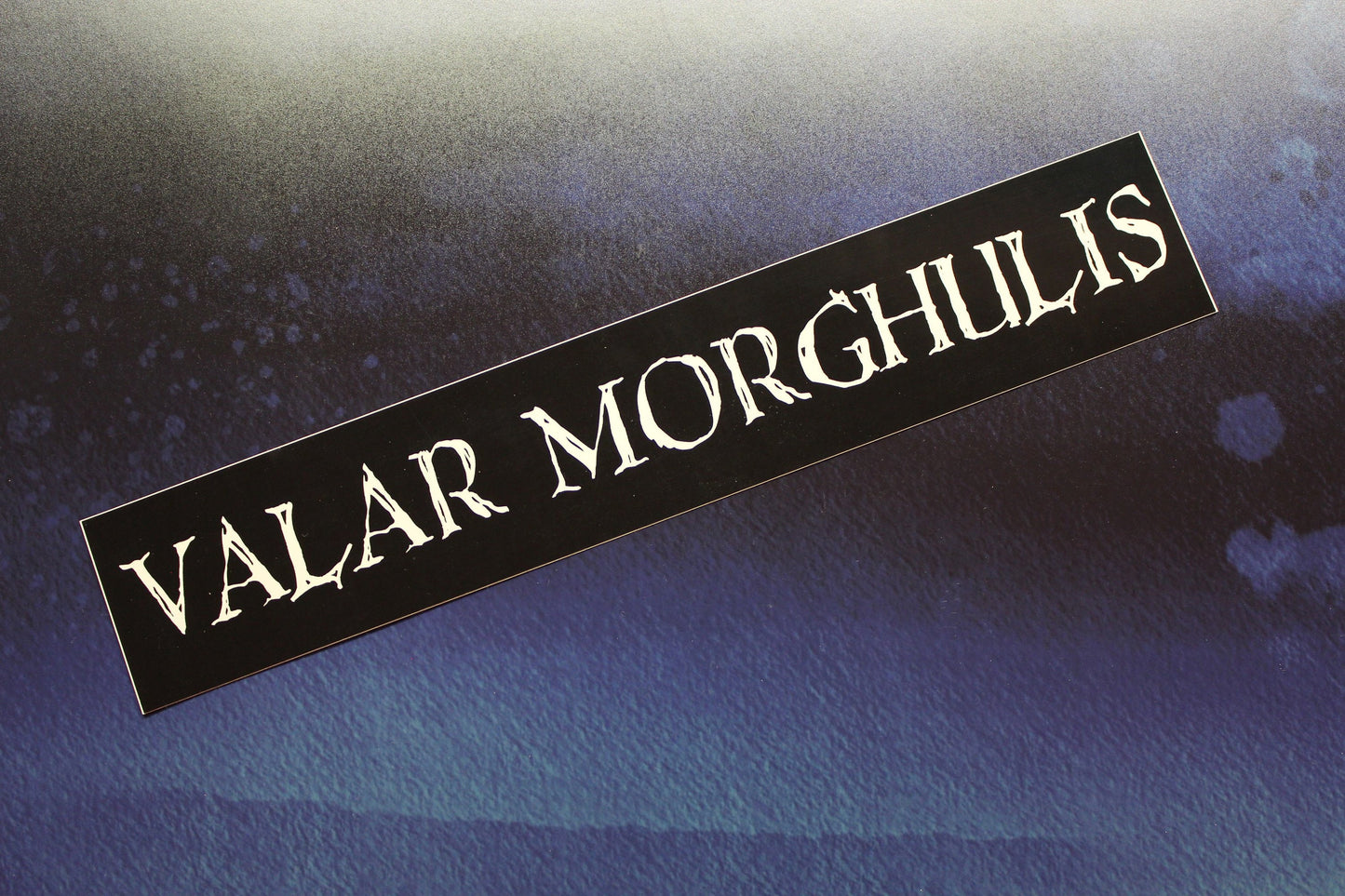 Valar Morghulis Game of Thrones vinyl sticker car laptop bike bumper