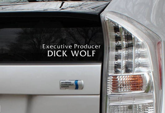 Law & Order SVU Executive Producer Dick Wolf Vinyl Decal