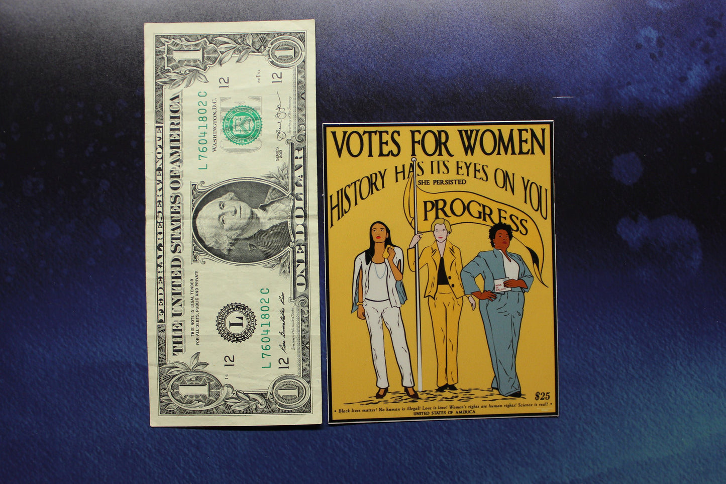 Progress Votes For Women Vinyl Sticker AOC Elizabeth Warren Stacey Abrams