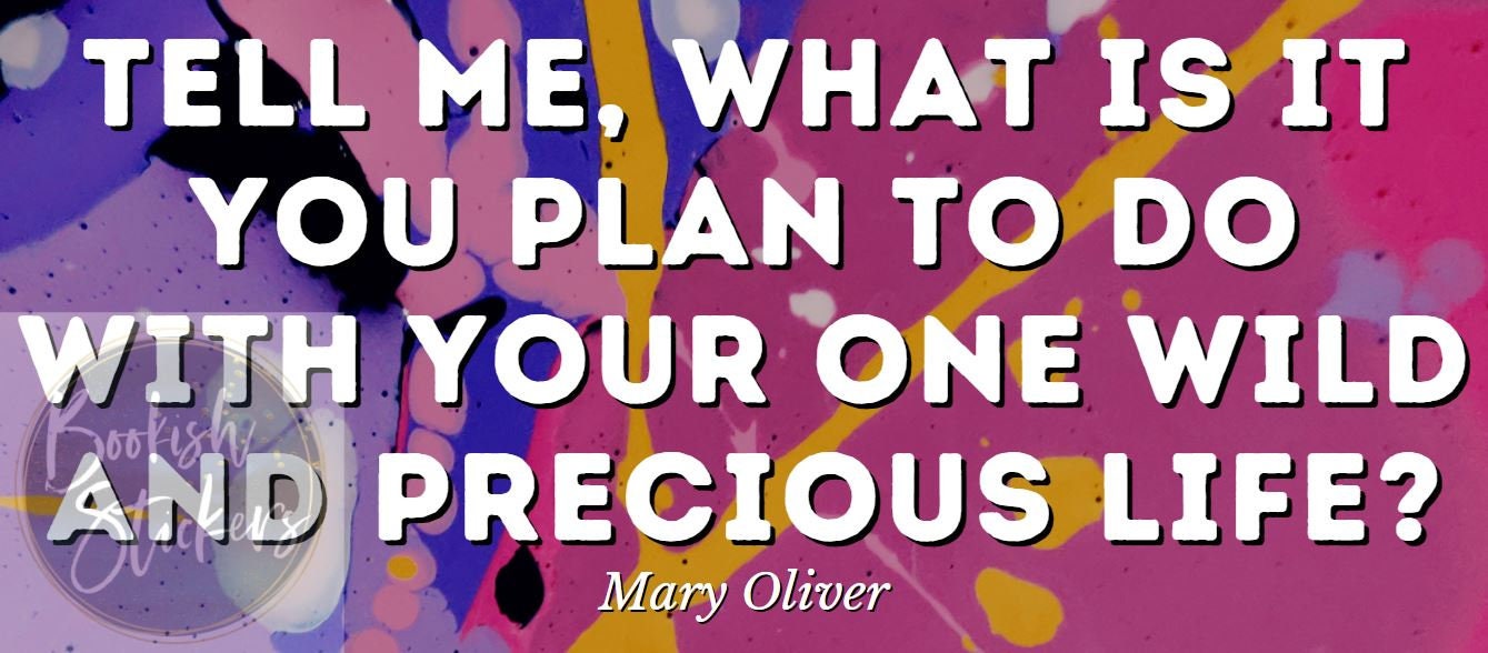Mary Oliver Sticker What is it you plan to do with your one wild and precious life