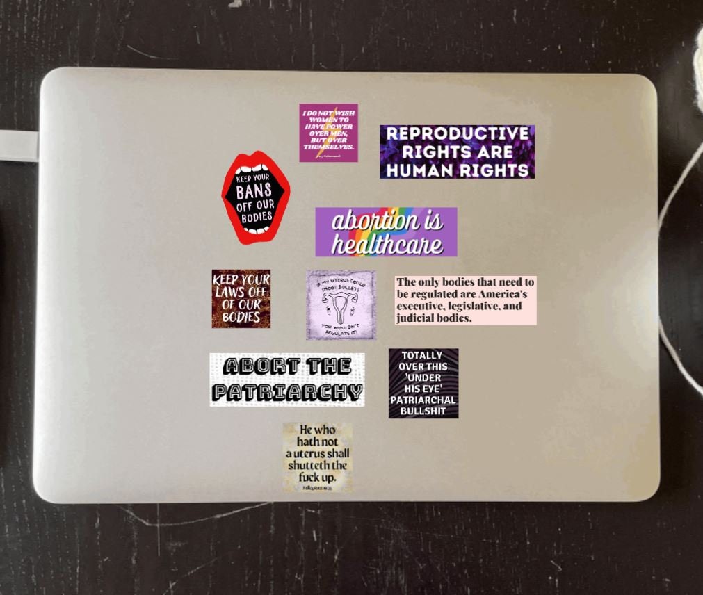 Reproductive Rights Small Sheet of Stickers