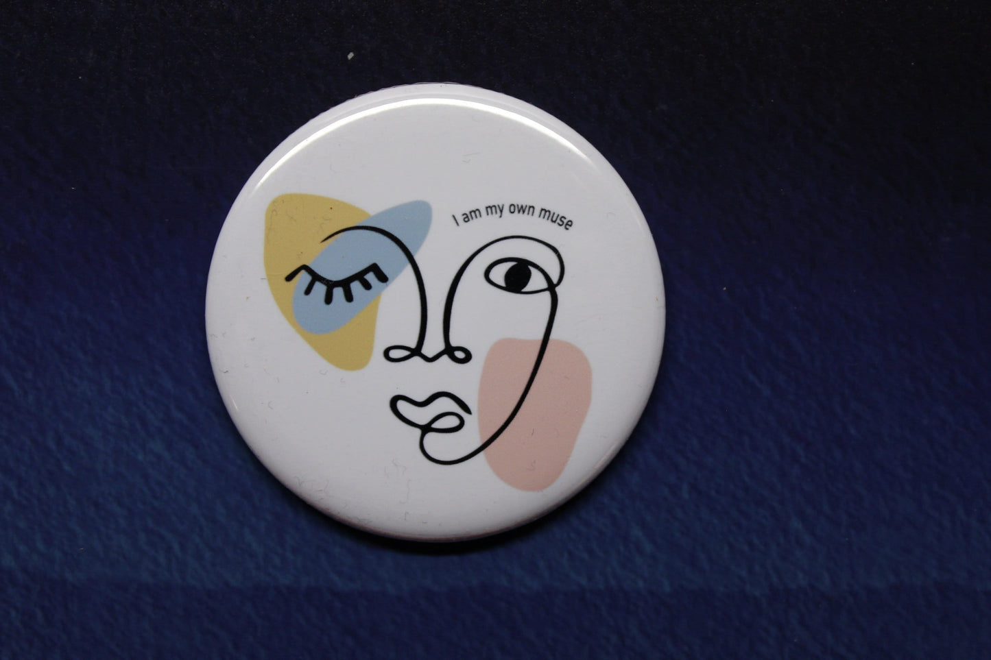 I Am My Own Muse Button Magnet or Bottle Opener